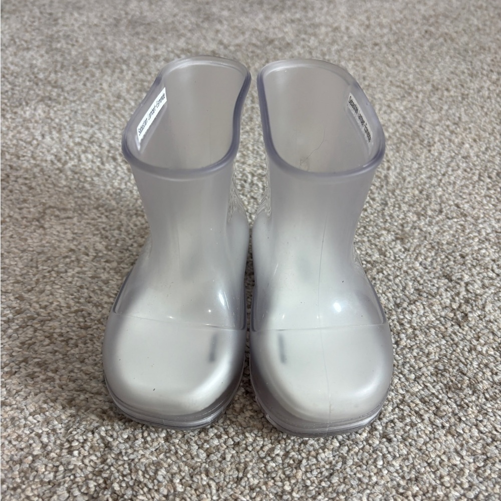 Mini Melissa Welly Clear Rain Boots US 5 gender neutral baby boots - Picture 4 of 6